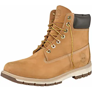 Timberland Schnürboots TIMBERLAND "Radford 6" Boot WP", Herren, Gr. 49, gelb (beige), Nubukleder, Schuhe Schnürboots, Winterstiefel, Schnürstiefel, Winterschuhe, wasserdicht, Topseller