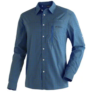 Maier Sports Mats - Langarmhemd - Herren - Dark Blue - 62