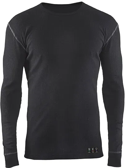 Blakläder Flammschutz Unterhemd 3498 1725 in schwarz - 2XL