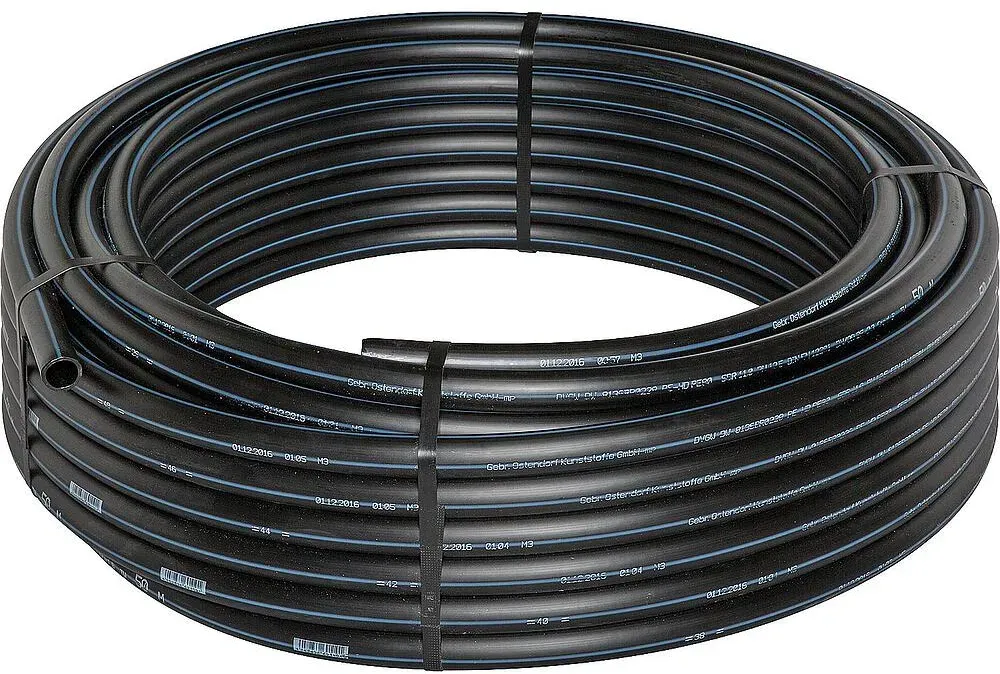 PE-Rohr hart PN 12,5 DN 32x3 mm 25 mtr/Rolle