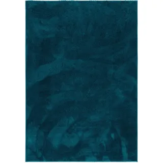 Pergamon Hochflor Langflor Teppich Silky Petrol