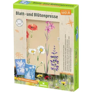 Moses Expedition Natur - Blatt- & Blütenpresse mit Sonnendruckpapier