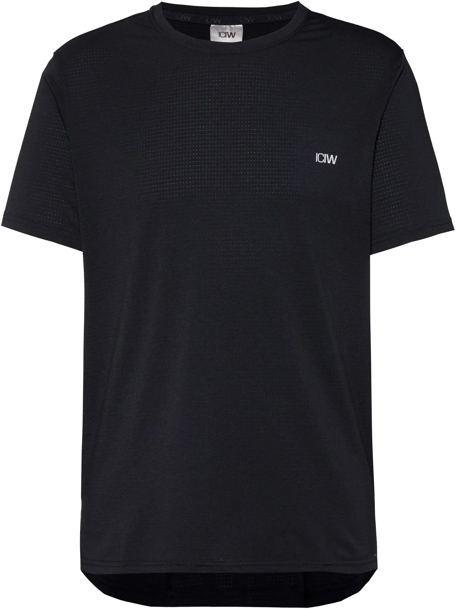 ICANIWILL Stride Dri-Release Funktionsshirt Herren in black, Größe L - schwarz