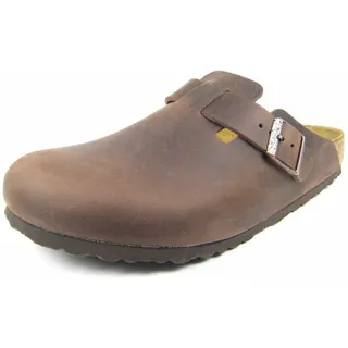 Birkenstock Boston Nubukleder geölt habana 39