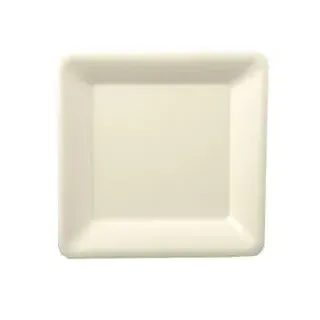 Papstar Pure eckig 26 cm x 26 cm weiss