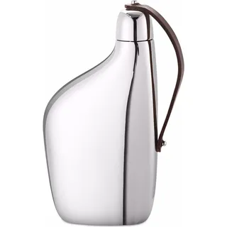 Georg Jensen Sky Flachmann Edelstahl