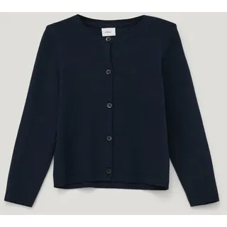 S.Oliver Strickjacke aus Viskosemix Navy 128/134