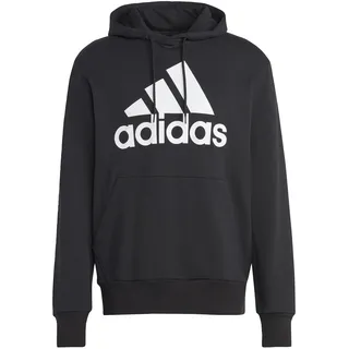 Adidas Essentials French Terry Big Logo Hoodie Black 2XL