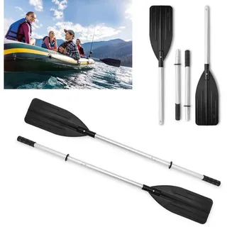 Intex Paddelset Aluminium 137 cm Blau