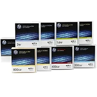 HP Hewlett Packard HPE LTO-7 Ultrium 15 TB RW Non Custom Labeled Data Cartridge (20 pk)