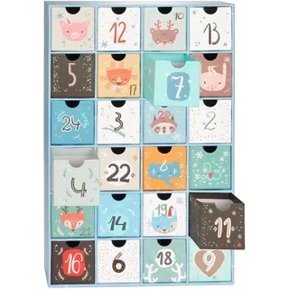 Tierische Weihnachten Blau