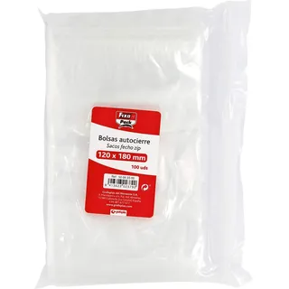 Fixo 50063300 – Pack von 100 Taschen mit Selbsverschluss, 120 x 180 mm
