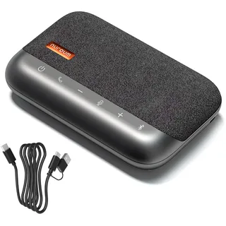 Nuroum A05B Bluetooth konferenzlautsprecher mit mikrofon, Tragbare Drahtlose Lautsprecher Noise Reduction Mic, 3m/10ft sprachaufnahmegerät Lautsprecher für PC/Laptop/Büro/Geschäftsreisen