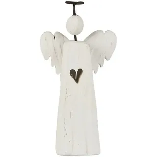 ib laursen Engel stehend Lucia, 7 x 3 x 14 cm, Weiß