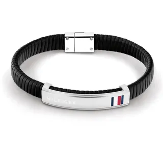 Tommy Hilfiger Jewelry Armband für Herren aus Leder Schwarze Farbe - 2790349