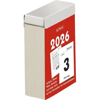 Herlitz Abreißkalender Größe 3 2026