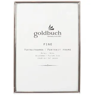 Goldbuch Fine Portraitrahmen Metall 13x18 silber