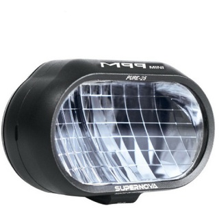 Supernova M99 Mini Pure E-25 Scheinwerfer U-Serie - StVZO Schwarz