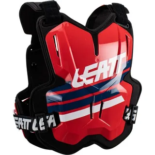 Leatt 2.5 Design Kinder Brustprotektor, schwarz-rot, Größe 145 cm 155 cm 160 cm