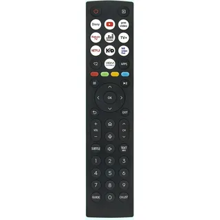Ersatz-Sprachfernbedienung ERF2AA36, fit for Hisense QLED Smart TV 100E7NQ 75E7NQ 32A4N 40A4N 85A6N 75A6N 65A6N 55A6N 50A6N 43A6N 55U6NQ 65U6NQ 50U6NQ 75U6NQ 85E6NT 43A79NQ 55A79NQ 55E77NQ