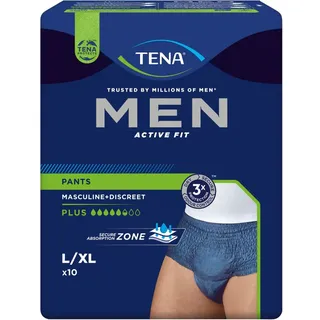 TENA Active Fit Pants Plus L/XL 10 St.