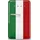 FAB10HRDIT6 Retro-Kühlschrank (135 l, 970 mm hoch, Italienische Flagge)