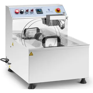 Royal Catering Schokoladen-Temperiergerät - Edelstahl - 750 W 8 l -