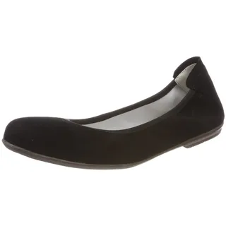 Däumling Mädchen Hadia Ballerinas, Schwarz Capretto Schwarz 70, 32 EU Schmal