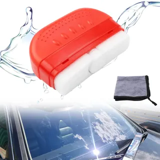 CHRI Ölabweisende Folie für Autoscheiben Glass Cleaning Board Windschutzscheiben Reiniger Auto Scheibenreiniger Gluschweinde Scheiben Kfz Ölfilmreiniger Ölfilmentferner für Autoglas