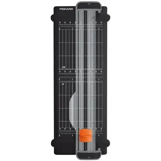 Fiskars Recycelte Papierschneidemaschine, A5, Mit Edelstahl-Klinge, Umweltfreundlich, 1004723