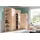 80 x 185 x 54 cm Holzoptik