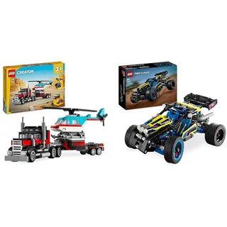 LEGO Creator Tieflader mit Hubschrauber 31146