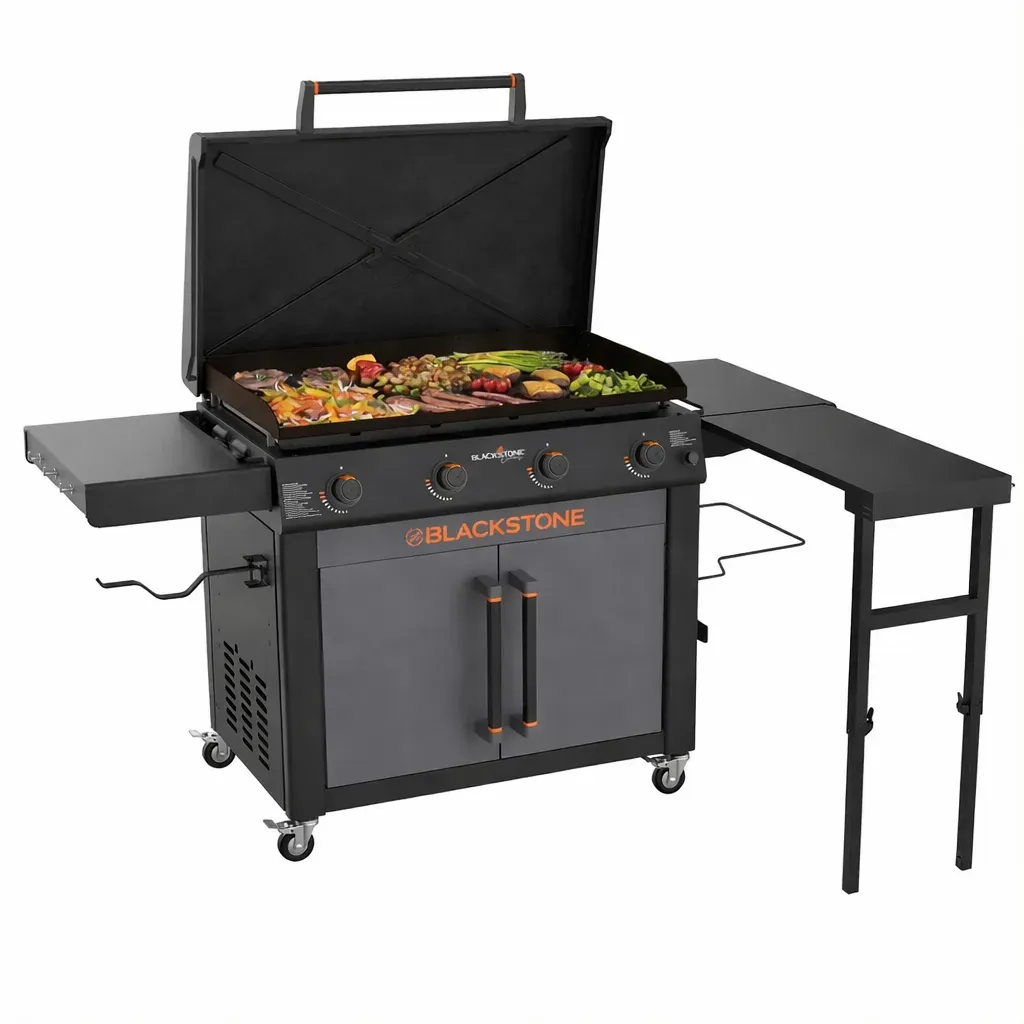 Blackstone 36“ Griddle Grillstation mit Klapptisch 17,5kW inkl. neuer Omnivore G...