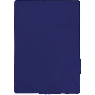 Jersey 180 x 200 - 200 x 200 cm saphir