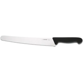 GIESSER Gastro, Universalmesser 25 cm, Wellenschliff, schwarz