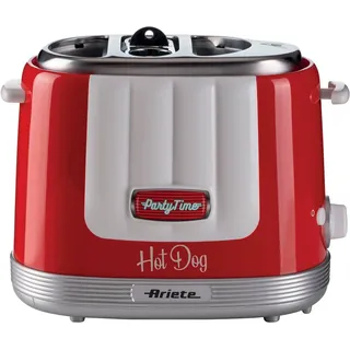 Ariete Hotdog-Maker 206R Party Time rot 650 W, rot