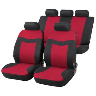 Walser Autositzbezug Rockford rot 11-teilig