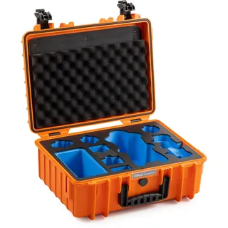 B&W International Transportkoffer orange für DJI Mavic 4 Pro