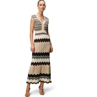 Zero Strickkleid mit Zickzackmuster 36,