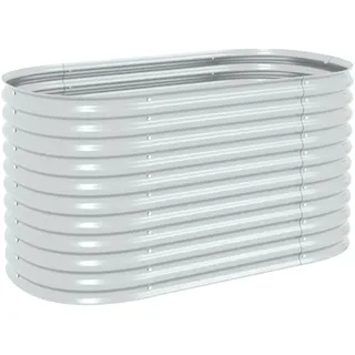 160 x 80 x 81 cm Silber