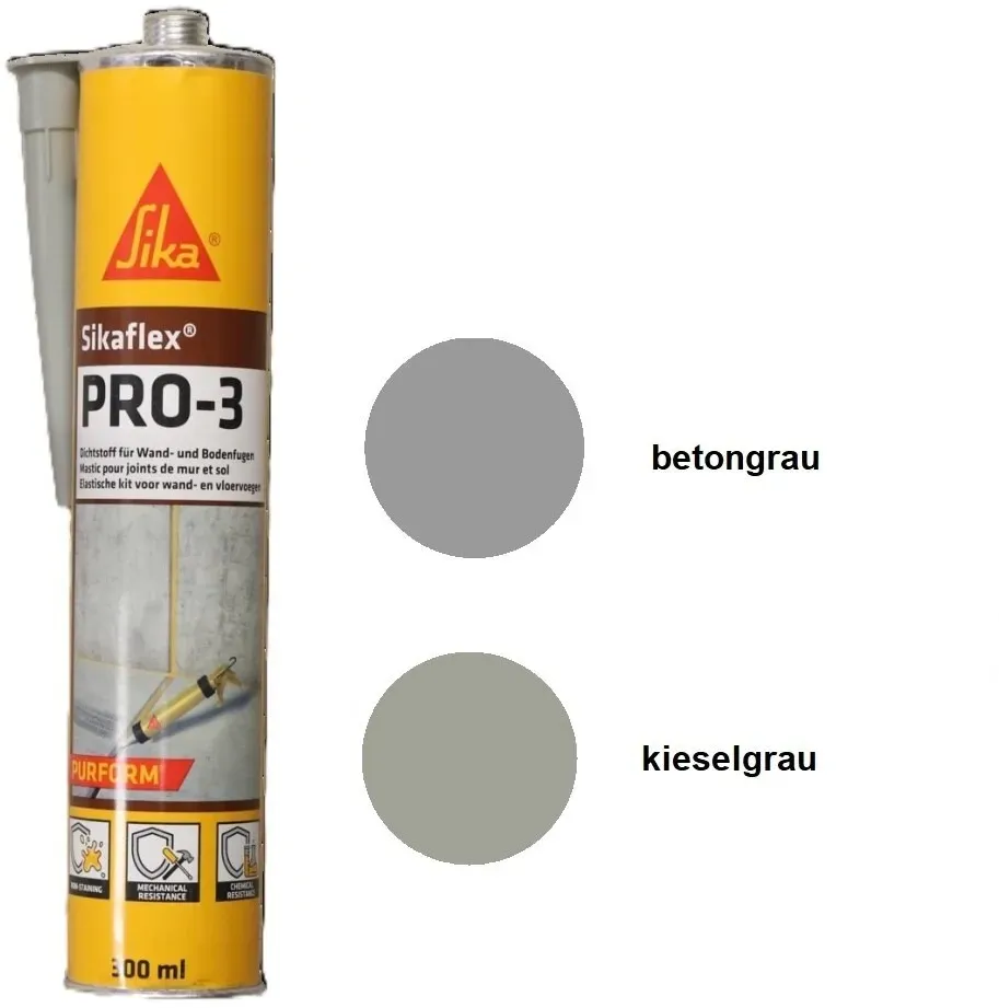 Sikaflex Pro 3 1K Polyurethan PU Dichtstoff 300ml Kartusche
