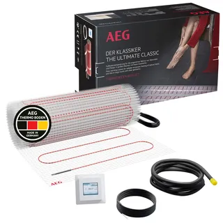 AEG Basis Thermo Boden TBS TB 160/3 Set Plus, Komplettset 3 m2, 160 W/m2, B/L: 50cm x 600cm, weiß