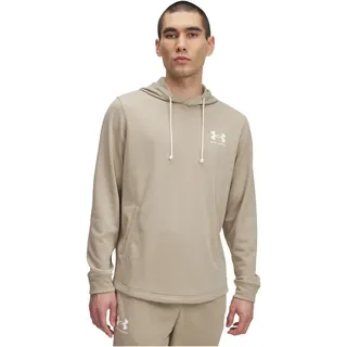 Under Armour Rival Terry Lc Kapuzenpullover - Brown / Onyx White - 2XL