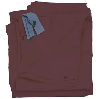 Mendler 4er-Set Seitenwand für Pergola Cadiz, Ersatzseitenwand Pavillon 4x4m, Polyester - rot-braun