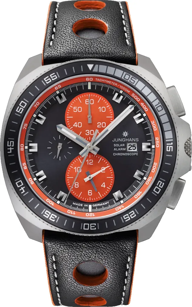 JUNGHANS 1972 Chronoscope Competition Solar 014/4200.00 Herrenuhr