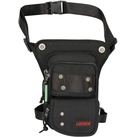 Larswon Oberschenkeltasche, wasserdicht, Beintasche, Hüfttasche, Taktische Bauchtasche, schwarz