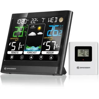 Bresser MeteoTemp BF Wetterstation mit Touch-Display,