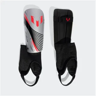 adidas Performance Messi SG Match Schienbeinschoner Kids silberrot, L Kinder