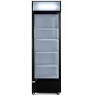 Arktic Getränkekühlschrank 233788, schwarz, mit Glastür, (B/H/T) 58 x 198 x 60,5 cm, 254 Liter