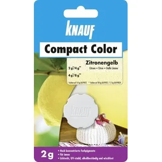 Knauf Farbpigment Compact Color 2 g zitronengelb